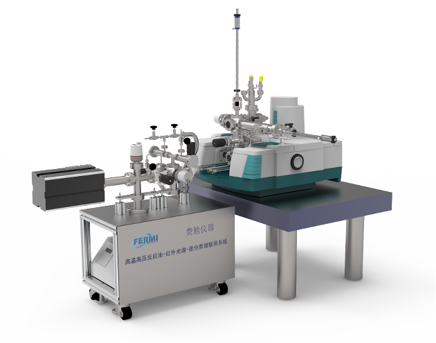 高温高压反应池-低温红外光谱 质谱联用系统
